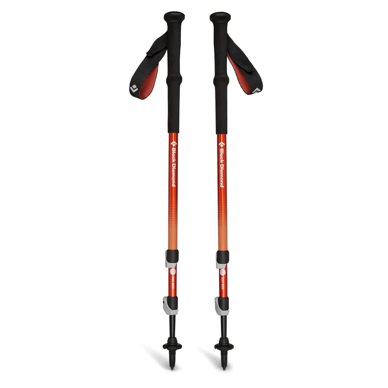 Black Diamond Trail Back Trekking Poles, Burnt Sienna