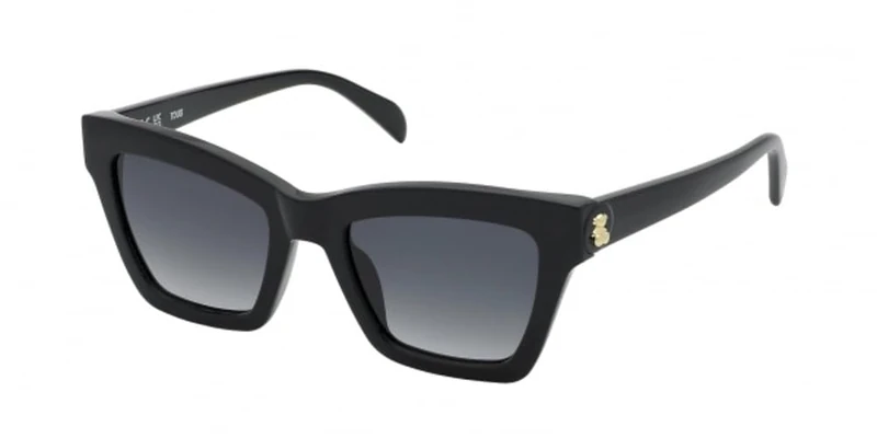 SUNGLASSES TOUS - MAT: Acetate-C: SHINY BLACK/SMOKE GRADIENT - D: 140x20 / Female