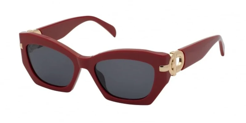 SUNGLASSES TOUS - MAT: Acetate-C: SHINY FULL RED/SMOKE - D: 140x18 / Female
