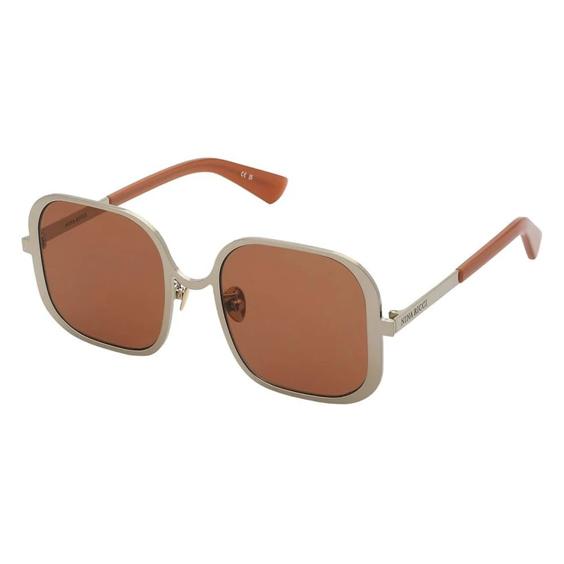 DE RIGO VISION ESPAÑA SUNGLASSES Nina Ricci - MAT: Metal-C: SHINY LIGHT GOLD-RED - D: 145x20 - Female