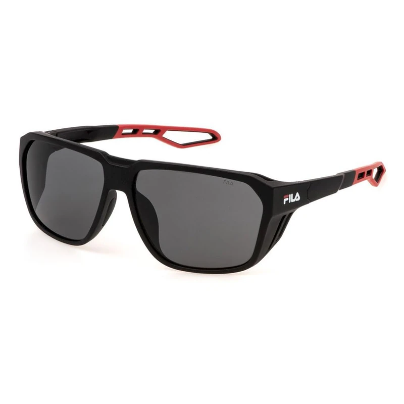 FILA SUNGLASSES MAT: Injected_C: MATT BLACK D: 130x14 / Male