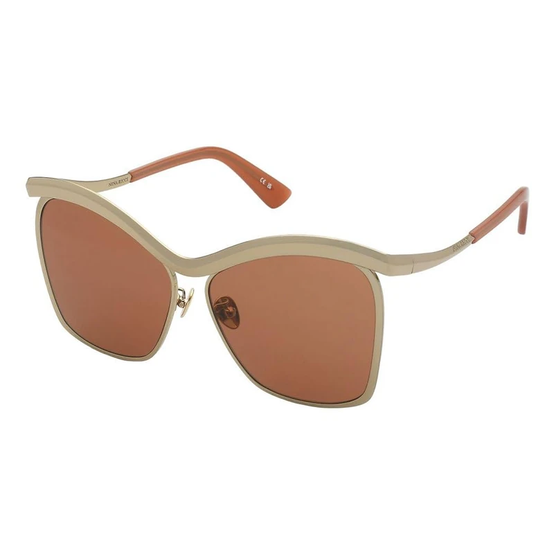 DE RIGO VISION ESPAÑA SUNGLASSES Nina Ricci - MAT: Metal-C: SHINY ROSE GOLD-RED - D: 145x13 - Female