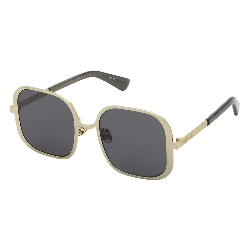 DE RIGO VISION ESPAÑA SUNGLASSES Nina Ricci - MAT: Metal-C: SHINY ROSE GOLD-GREY-GREEN - D: 145x20 - Female