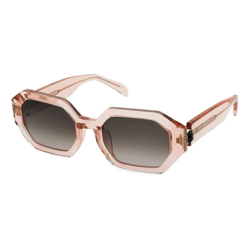 TOUS SUNGLASSES MAT: Cellulose acetate_C: SHINY TRANSPARED PINK D: 135x21 / Female