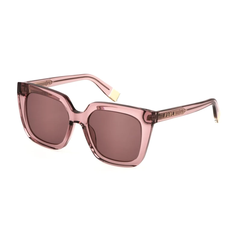 FURLA SUNGLASSES MAT: Cellulose acetate_C: SHINY TRANSP.ANTIQUE PINK D: 140x18 / Female