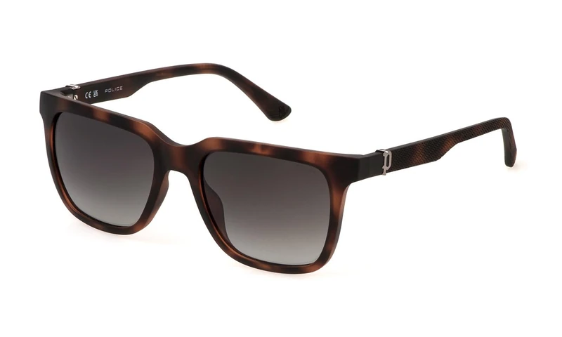 POLICE SUNGLASSES MAT: Injected_C: MATT DARK HAVANA D: 145x19 / Male - Image 1