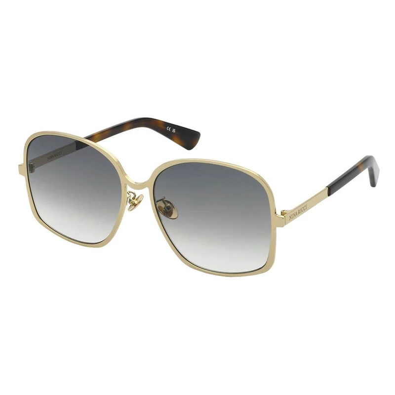 DE RIGO VISION ESPAÑA SUNGLASSES Nina Ricci - MAT: Metal-C: SHINY ROSE GOLD-GREEN GRADIENT - D: 145x16 - Female
