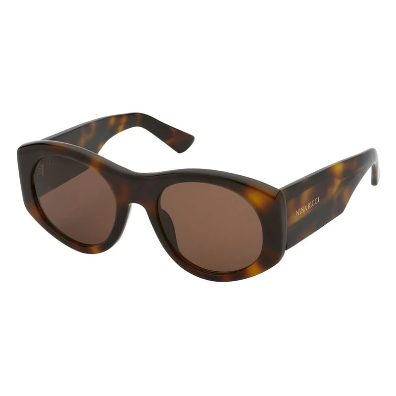 DE RIGO VISION ESPAÑA SUNGLASSES Nina Ricci - MAT: Acetate-C: SHINY DARK HAVANA-BROWN - D: 145x21 - Female