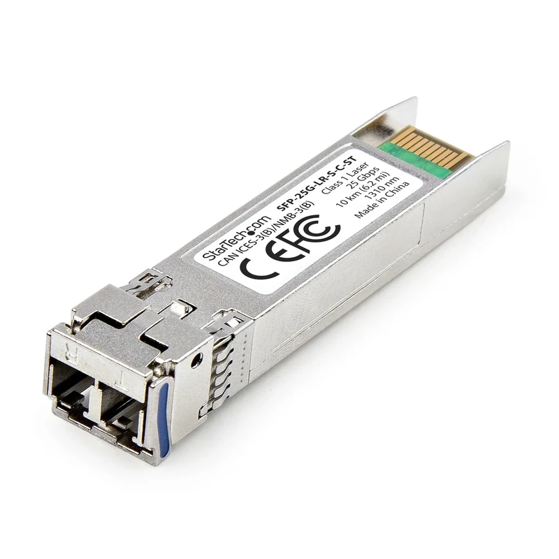 StarTech.com Cisco SFP-25G-LR-S Compatible SFP28 Module, 25Gb Single Mode Fiber (SMF), 25GbE 10km (6.2mi), LC Transceiver