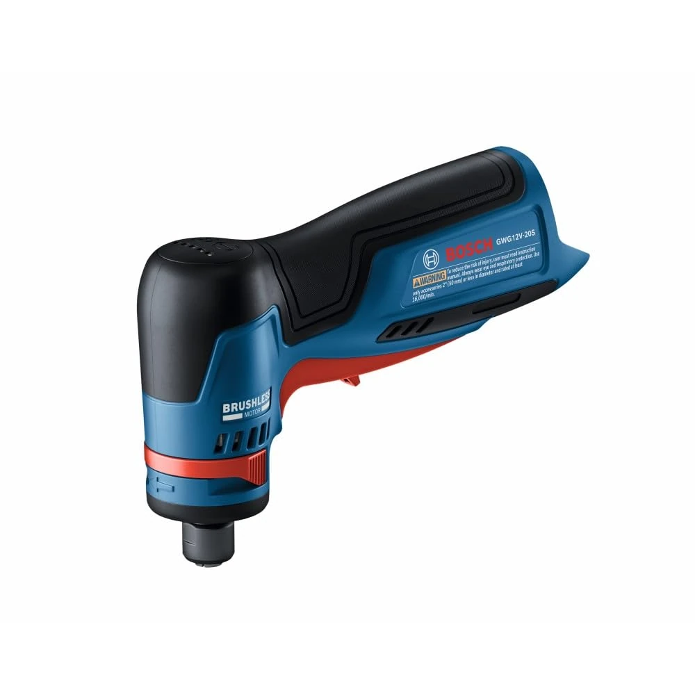 BOSCH GWG12V-20SN 12V Max Brushless 1/4 in. Right Angle Die Grinder (Bare Tool)