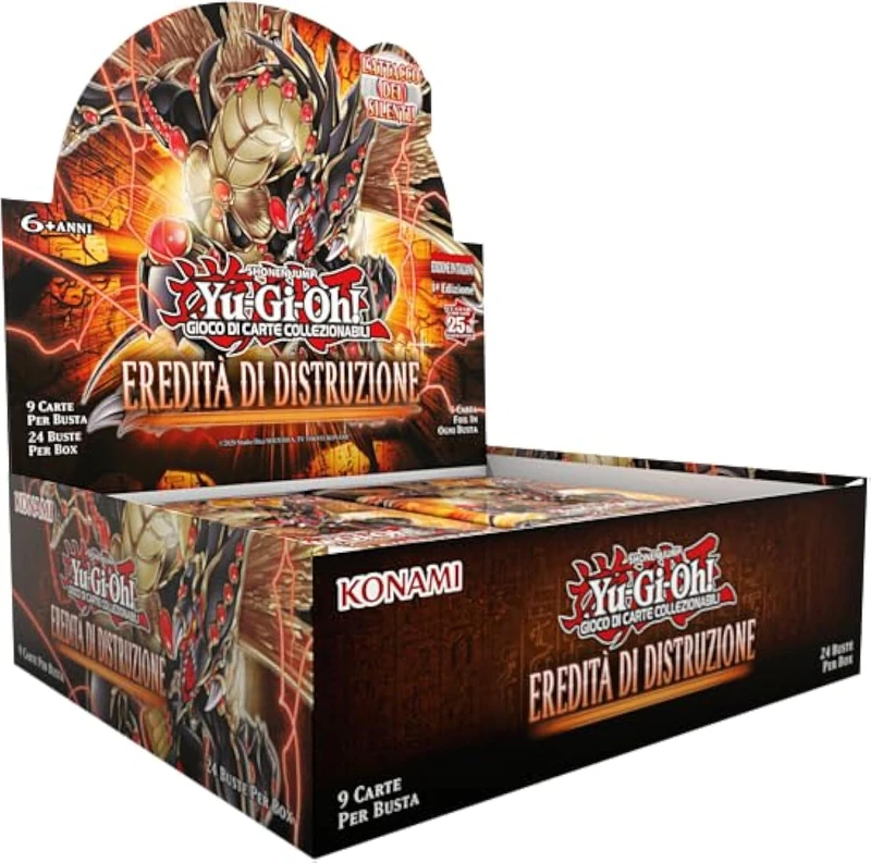 YU-GI-OH! Trading Card Game Legacy of Destruction - Box of Envelopes (24 Envelopes)