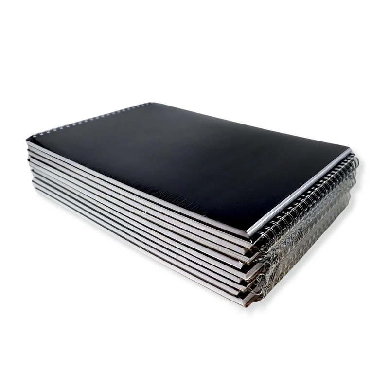 Artway Softback Spiral Bound Sketchbook - A3-135gsm Cartridge Paper - 40 pages/80 Sides - Pack of Ten, White