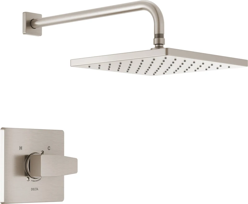 DELTA Faucet T14268-SP-PP Modern Shower System, Stainless