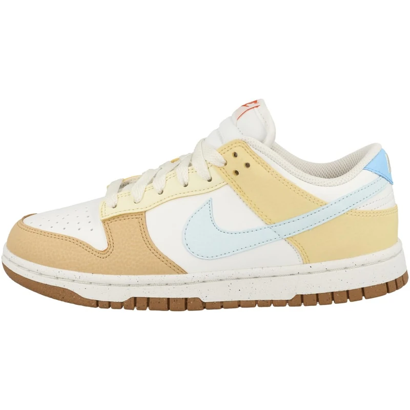 NIKE FZ4347-100 Dunk Low Men SAIL/University RED-Tour Yellow UK 6.5