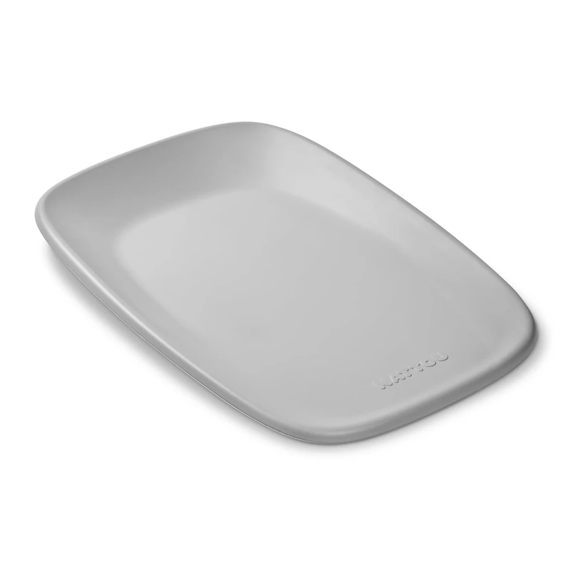 Nattou Premium Soft Foam Baby Changing Mat – Comfortable, Washable Pad for Newborns and Infants, Gentle Support, 50x70 cm, Neutral Grey – Warm, Safe, Stylish