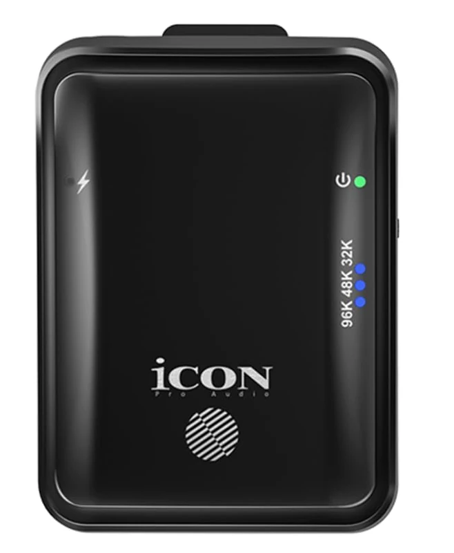 ICON PRO AUDIO AirMon Pro RX Wireless Audio Receiver, extension to an existing AirMon Pro setup, in-ear monitoring, black - Image 1