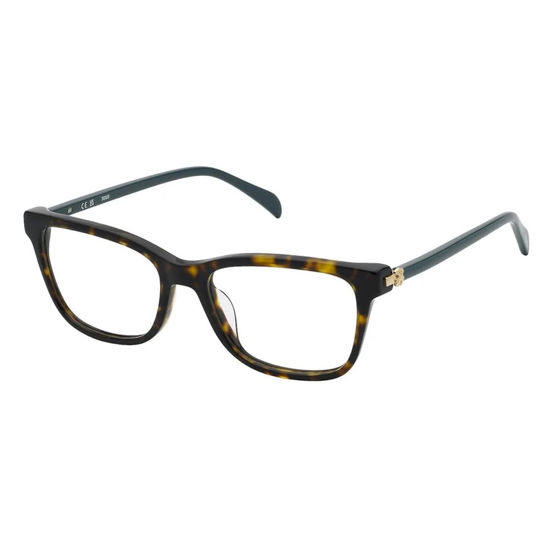 TOUS VTOC08 Vista Eyewear Frames - Shiny Havana Acetate