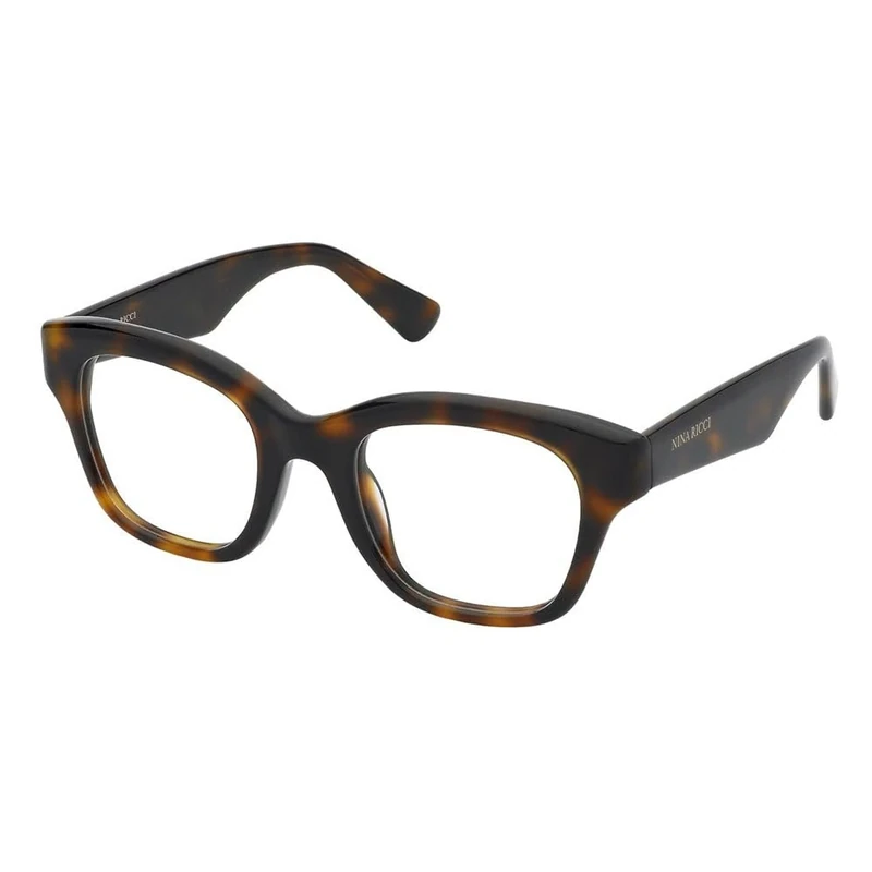 DE RIGO VISION ESPAÑA PLASTIC OPT;FRAME Nina Ricci - MAT: Acetate-C: SHINY DARK HAVANA D: 140x22 - Female
