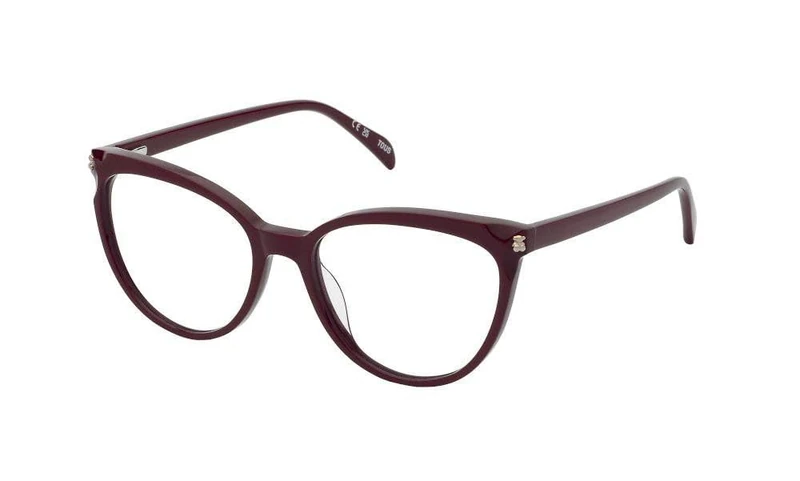 OPT.FRAMES TOUS - MAT: Acetate-C: SHINY BORDEAUX D: 140x17 / Female