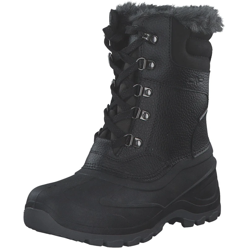 CMP Women's Atka Wmn Snow Boot, Nero, 4 UK