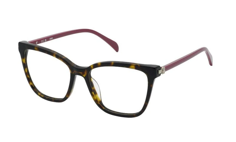 OPT.FRAMES TOUS - MAT: Acetate-C: SHINY BROWN/YELLOW HAVANA D: 140x17 / Female
