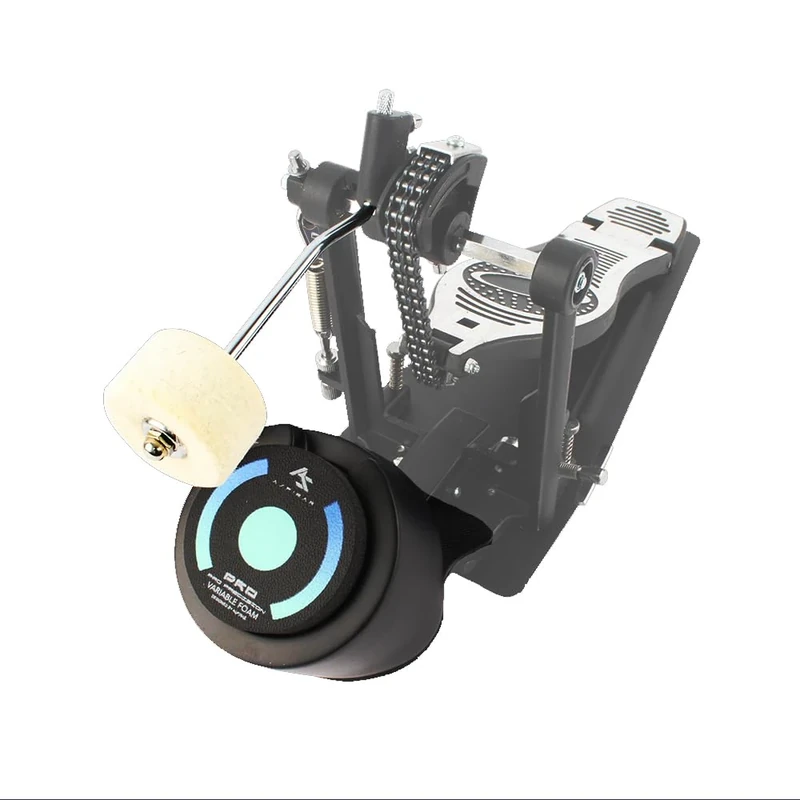 Aspirar Bass Drum Practice Pad with Drum Beater（Pedal Not Included）