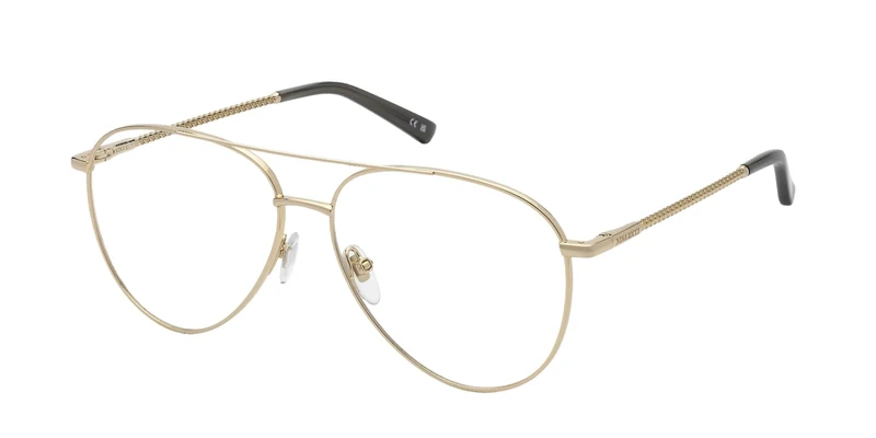 Nina Ricci VNR392 Prescription Eyewear Frames, Shiny Black+Rose, 58/140/14 for Women, Shiny Black + Rose, 58/140/14