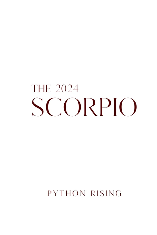Scorpio Zodiac 2024 Planner