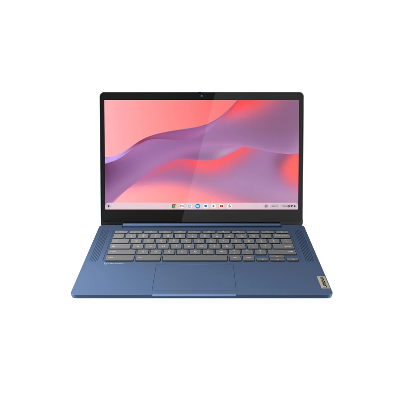 Lenovo IdeaPad Slim 3 Chromebook 14M868 | 14", FHD Laptop, MediaTek Kompanio 520 Octa-Core, 8GB LPDDR4x RAM, 128GB eMMC, ARM Mali-G52 GPU | ChromeOS, Wi-Fi 6 | Non-backlit, UK keyboard - Abyss Blue
