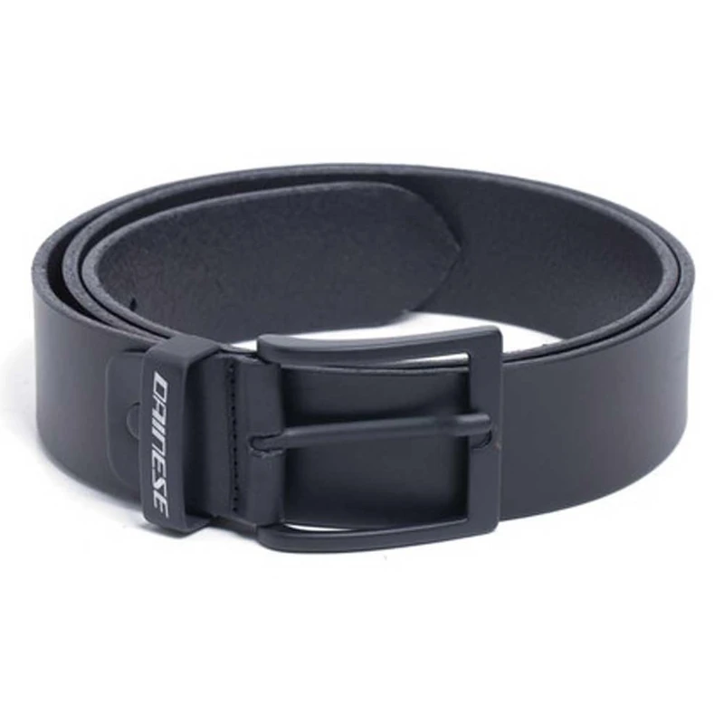 Dainese - Leather Belt, Leather Belt, Adjustable Belt, Logo, Black, 95