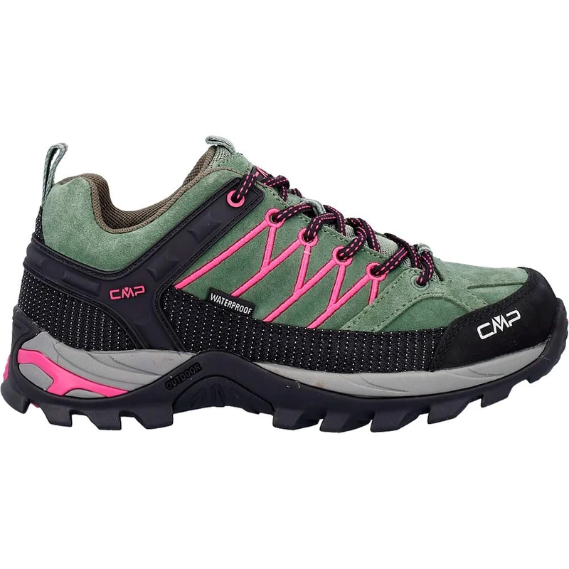 CMP Women's Rigel Low Wmn Trekking Shoes Wp Hiking, Mineral-Festival, 7 UK