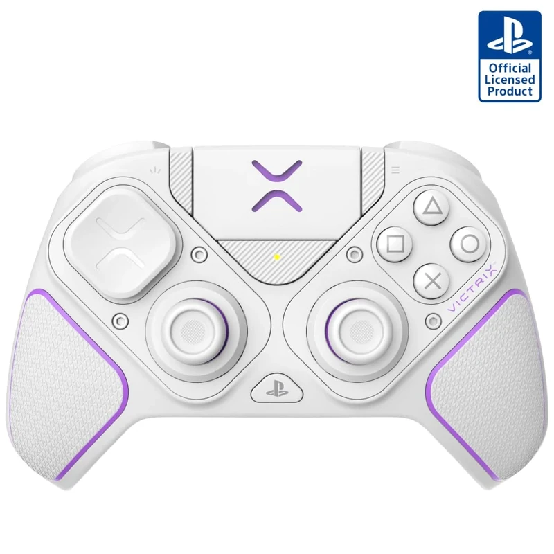 Turtle Beach PDP PDP Victrix Pro BFG White Wireless Gaming Controller for Playstation 5 / PS5, PS4, PC, Modular Gamepad, Remappable Buttons, Customizable Triggers/Paddles/D-Pad, PC App