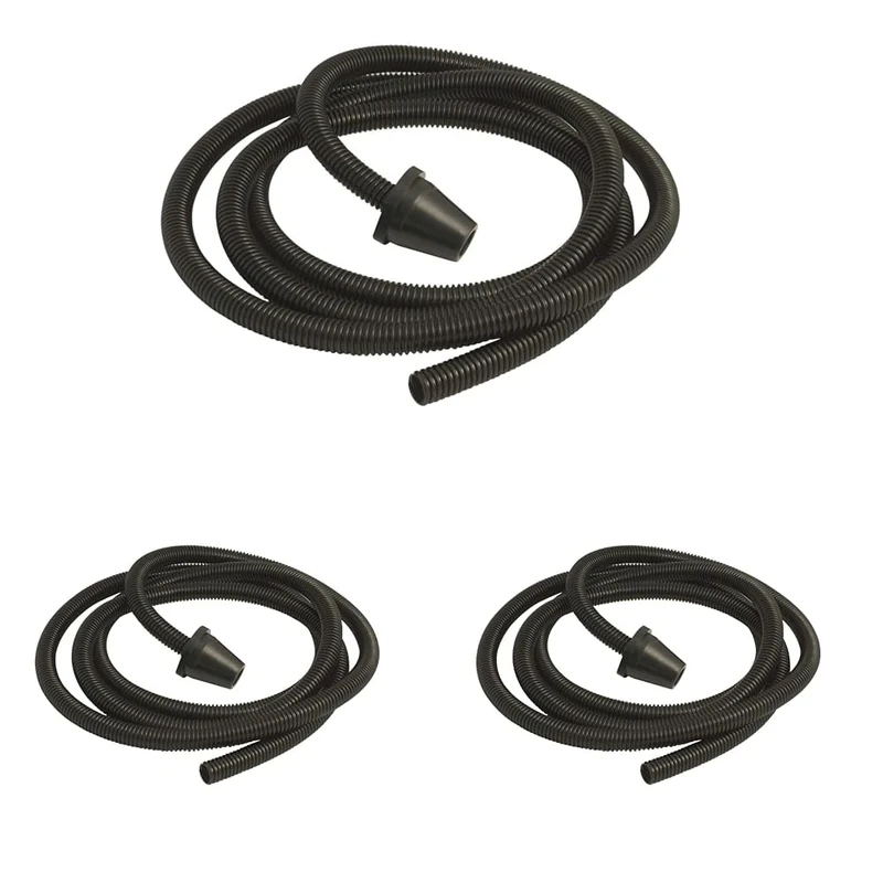 Mirka Hose 4 m x Ø 20 mm for Hand Sanding Blocks and Sanding Blocks with Suction/with conical Adapter for Connection to All Industrial Vacuum Cleaners/dust-Free Sanding (Pack of 3)