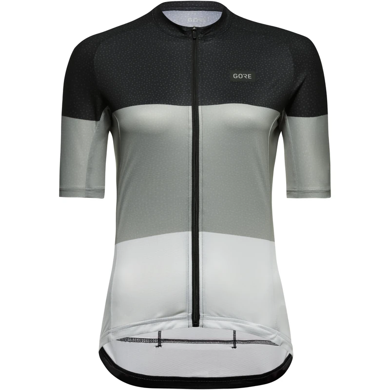 GORE WEAR Breathable Women's Cycling Jersey, Spirit Stripes, Fast Moisture Wicking, Unique Design, Short Sleeve Cycling Jersey, 36