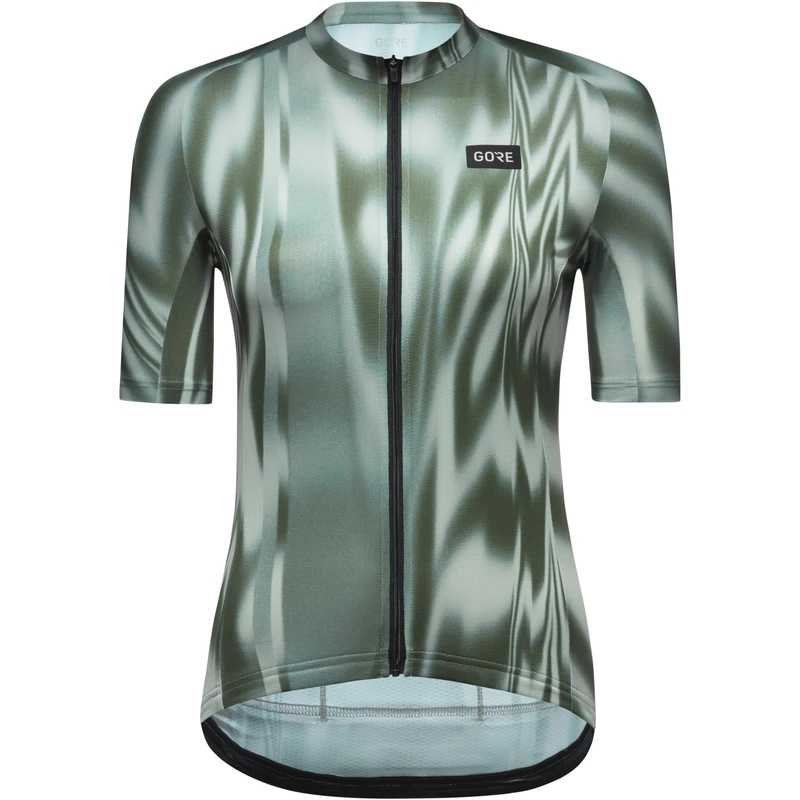 GORE WEAR Breathable Women's Cycling Jersey, Spirit Paint, Fast Moisture Wicking, Unique Design, Short Sleeve Cycling Shirt