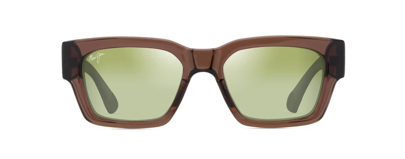 Maui Jim Unisex Kenui Sunglasses, Ht Kenui Shiny Trans Ligh, 3