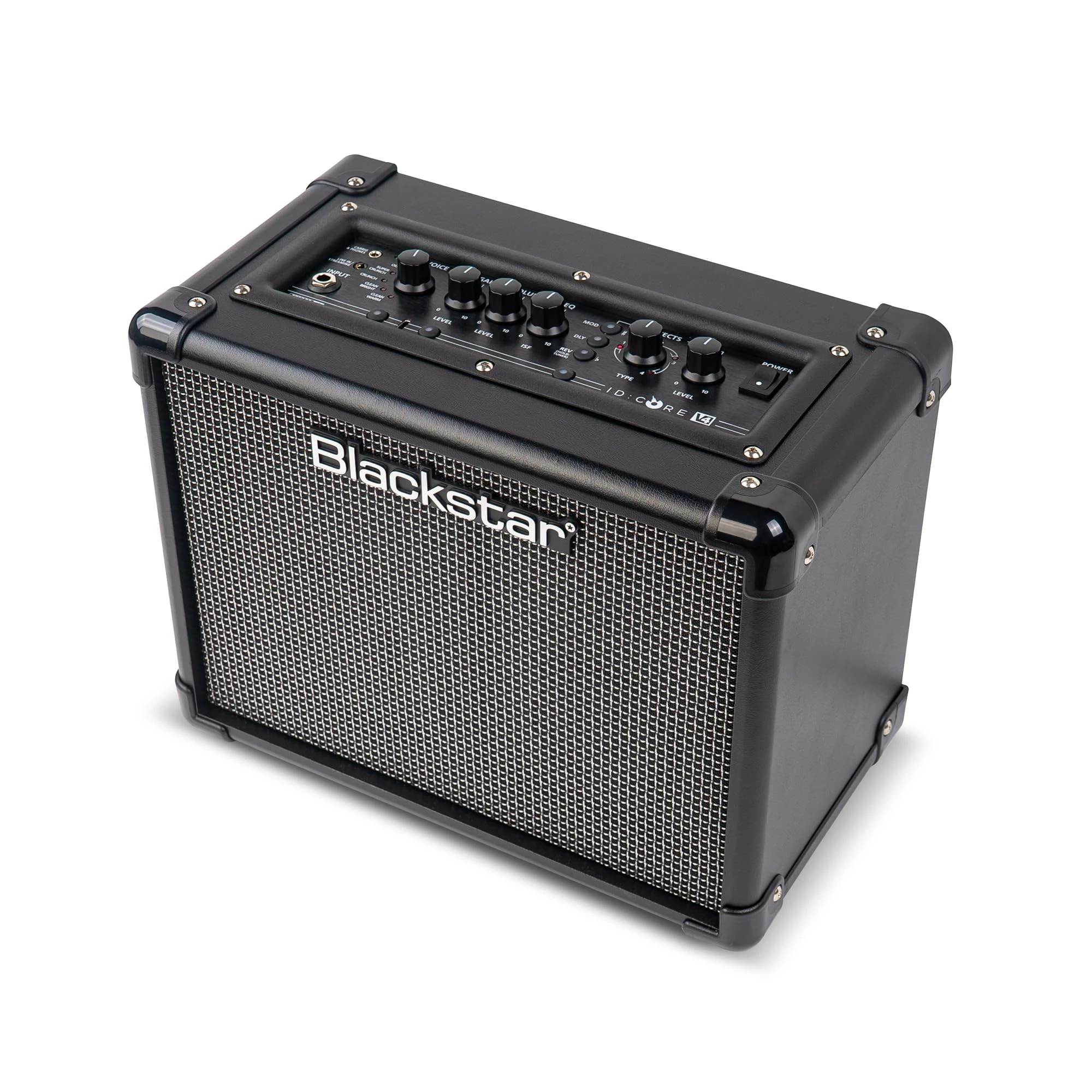 Blackstar ID Core 10 v4 Electric Guitar Combo Amplifier with Built-In Effects/Tuner and Line-In/Streaming Input & Direct USB-C Recording & 1 Watt Power Reduction