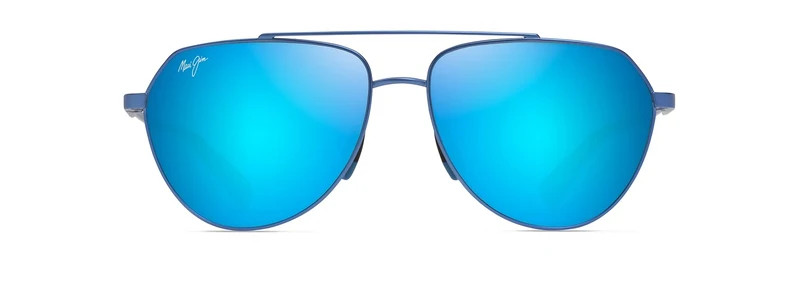 Maui Jim Unisex Waiwai Sunglasses, blue hawaii waiwai mat, 3