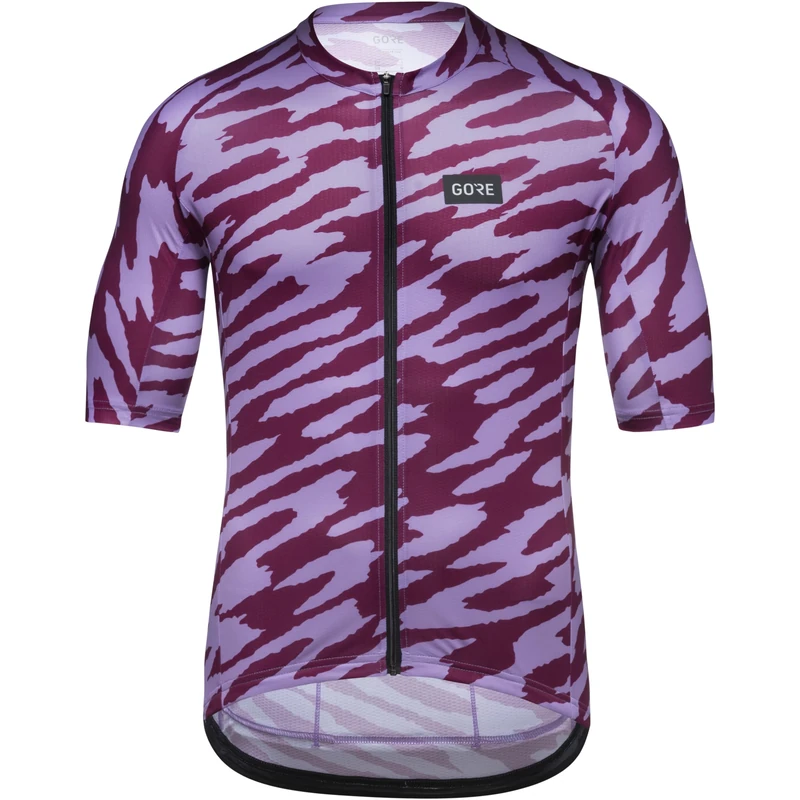 GORE WEAR Breathable Men's Cycling Jersey, Spirit Organic Camo, Fast Moisture Wicking, Unique Design, Short Sleeve Bike Shirt
