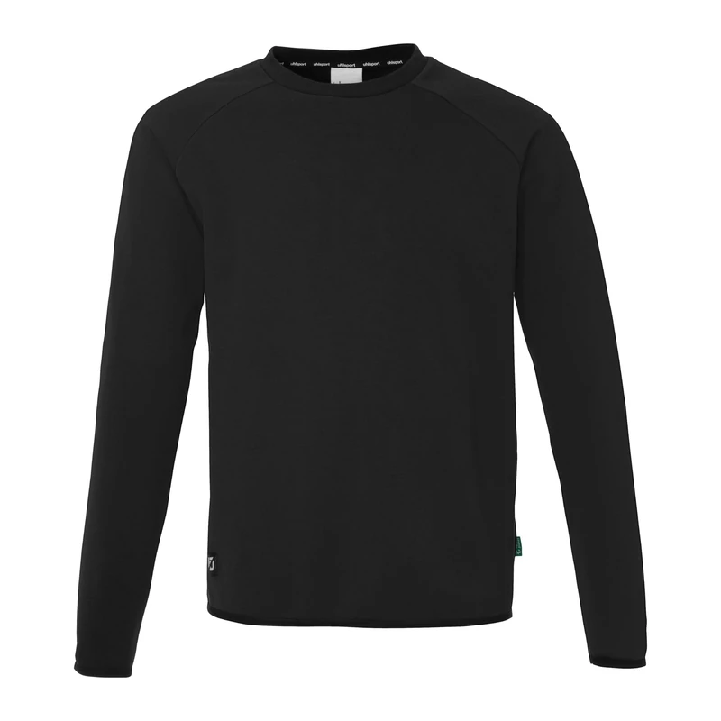 uhlsport ID Sweatshirt without Hood - for Children and Adults - Football Sweatshirt Black