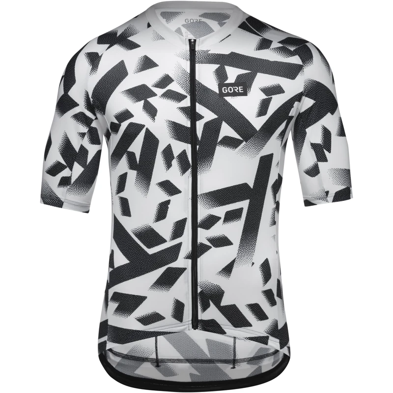 GORE WEAR Breathable Men's Cycling Jersey, Spirit Signal Camo, Fast Moisture Wicking, Unique Design, Short Sleeve Cycling Shirt