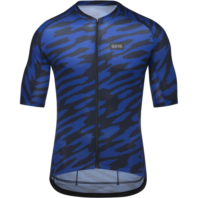 GORE WEAR Breathable Men's Cycling Jersey, Spirit Organic Camo, Fast Moisture Wicking, Unique Design, Short Sleeve Bike Shirt