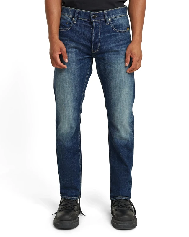 G-Star Men's Mosa Straight Jeans, Blue (worn in sand dunes D23692-D498-G801), 33W / 32L