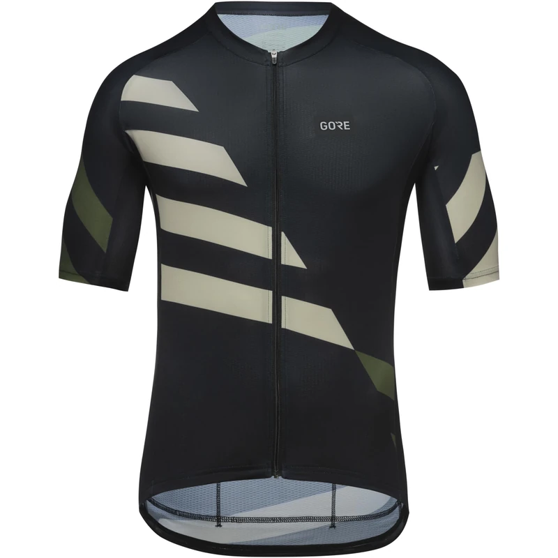 GORE WEAR Signal Chaos Jersey Mens, Black/Tech Beige, S
