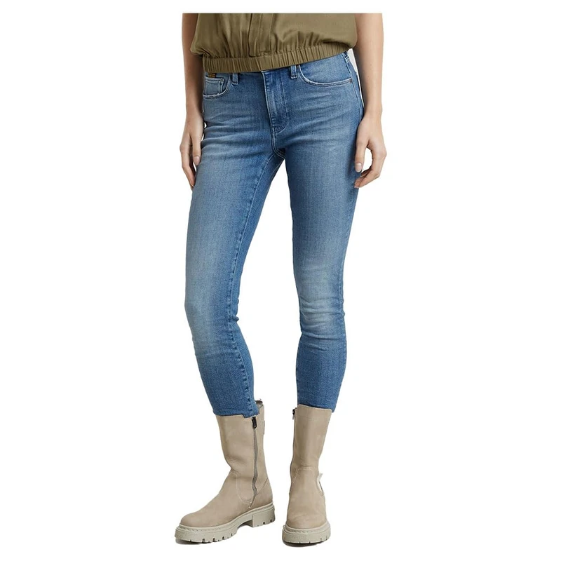 G-Star Women's 3301 Skinny Jeans, Blue (faded blue geode D05175-D441-G724), 26W / 32L