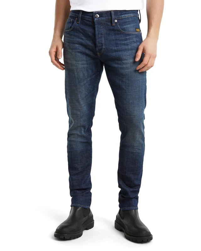 G-Star Men's 3301 Slim Jeans, Blue (worn in delta 51001-D441-G800), 29W / 30L