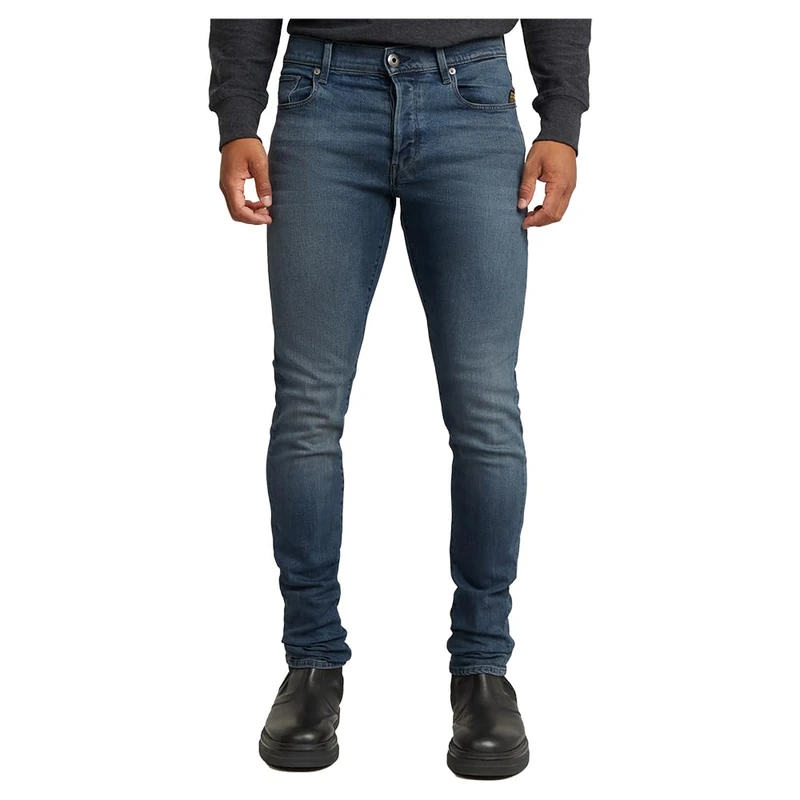 G-Star Men's 3301 Slim Jeans - Yukon Blue 30W / 32L