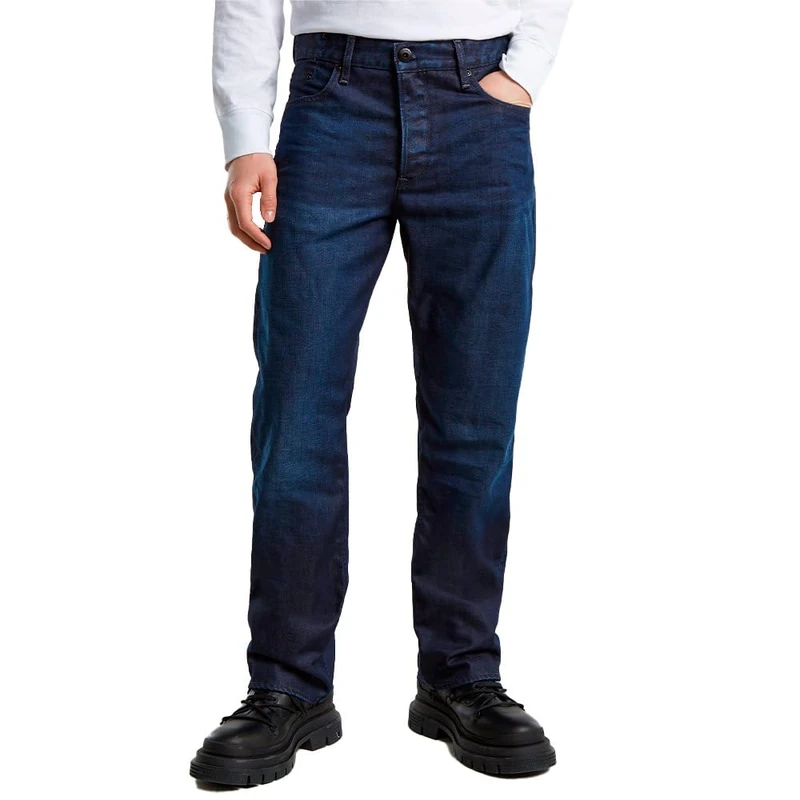 G-Star Men's Dakota Regular Straight Jeans, Blue (worn in frisian night D23691-4639-G746), 28W / 30L