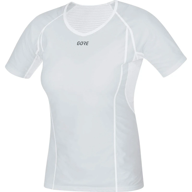 GOREWEAR M Women Gore® Windstopper® Base Layer Shirt, Light Grey/White, 44