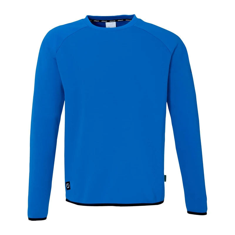 uhlsport ID Sweatshirt without Hood - for Children and Adults - Football Sweatshirt, azure blue, XXL